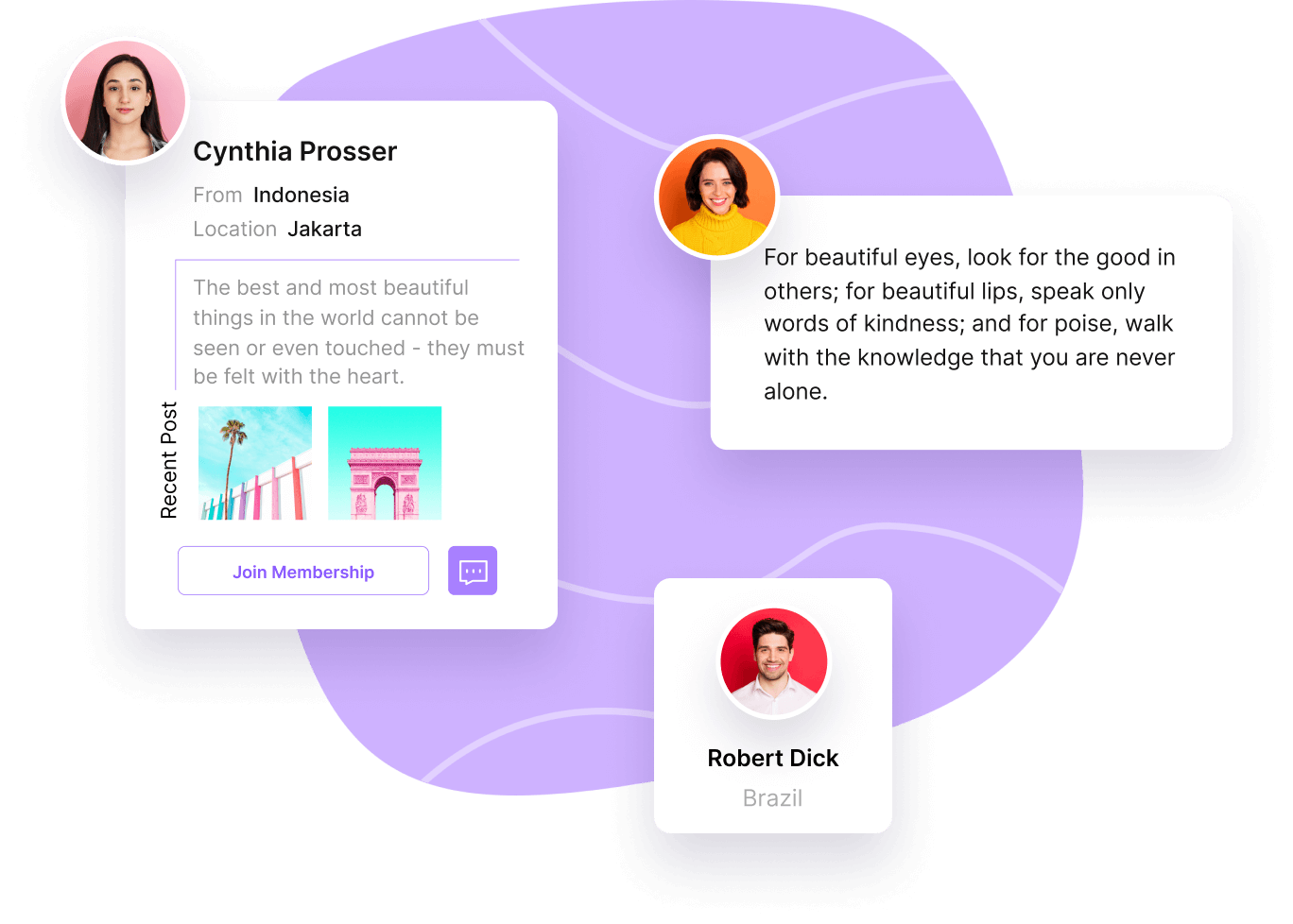 Create and share in whatever form you like.